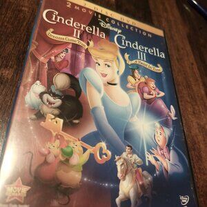 CINDERELLA 2  -  CINDERELLA  3.  2 DVD SET